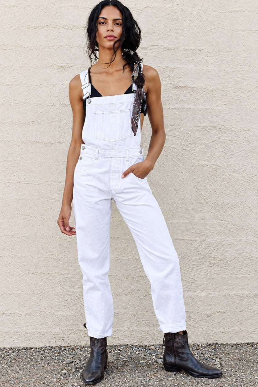 Women's Denim Bib Overalls