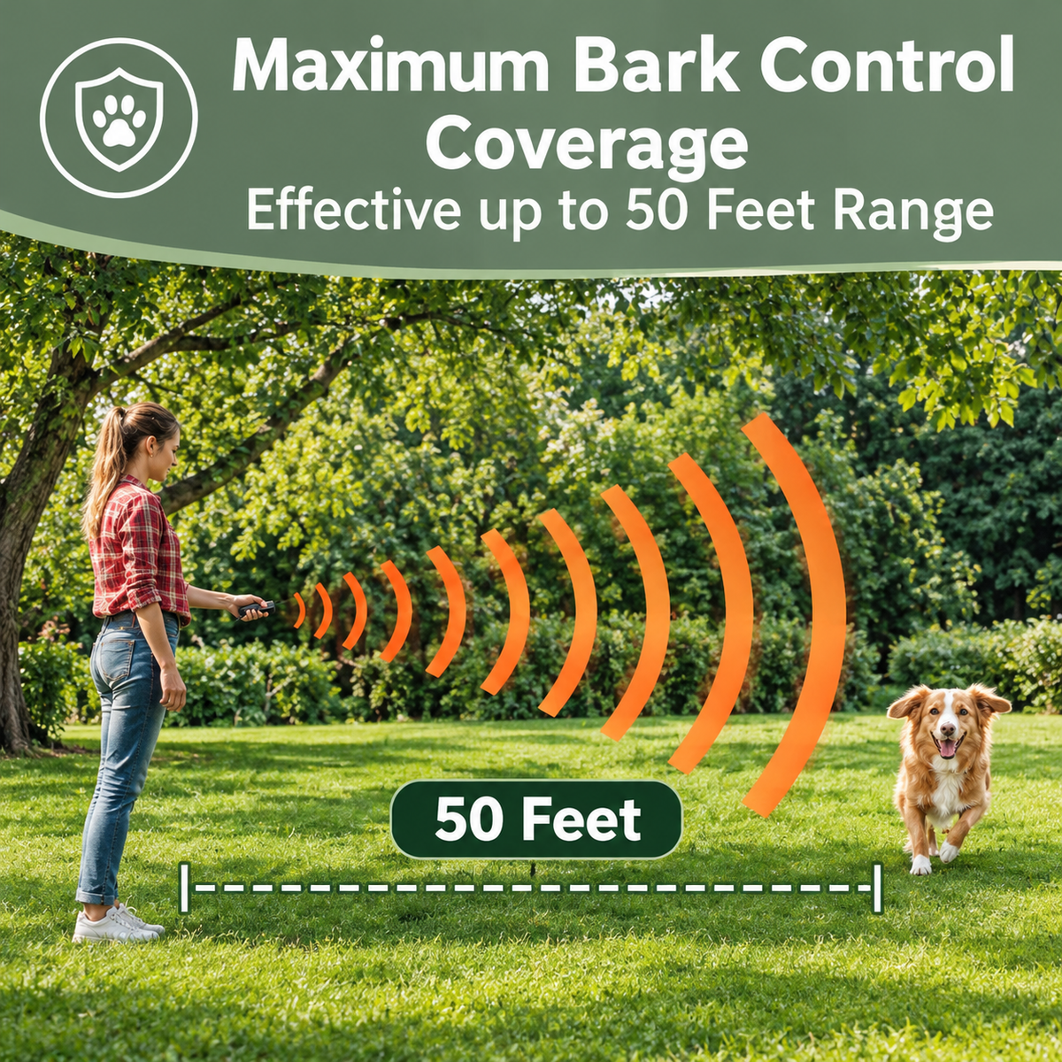 XP30 Ultrasonic Dog Bark Deterrent and Training Device