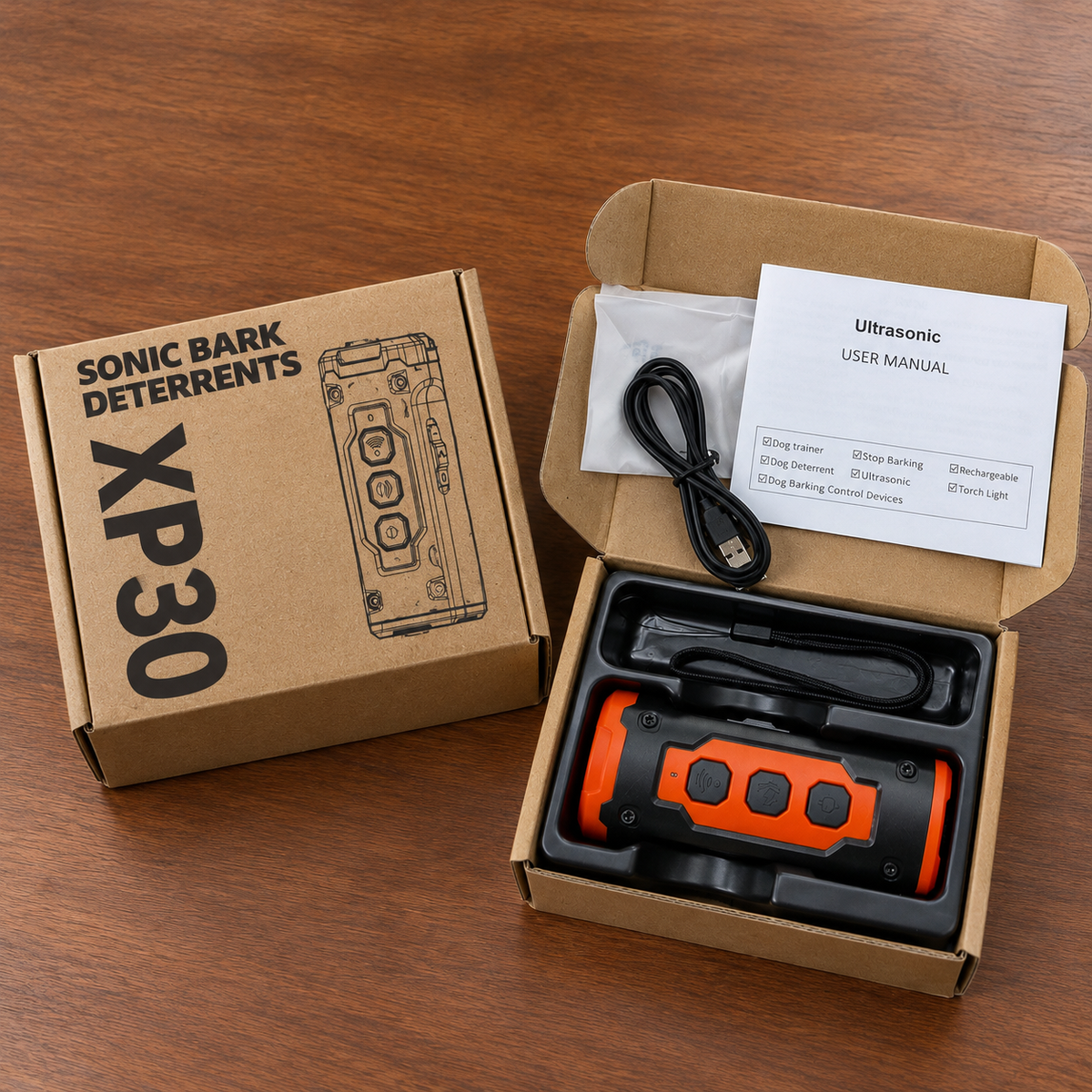 XP30 Ultrasonic Dog Bark Deterrent and Training Device