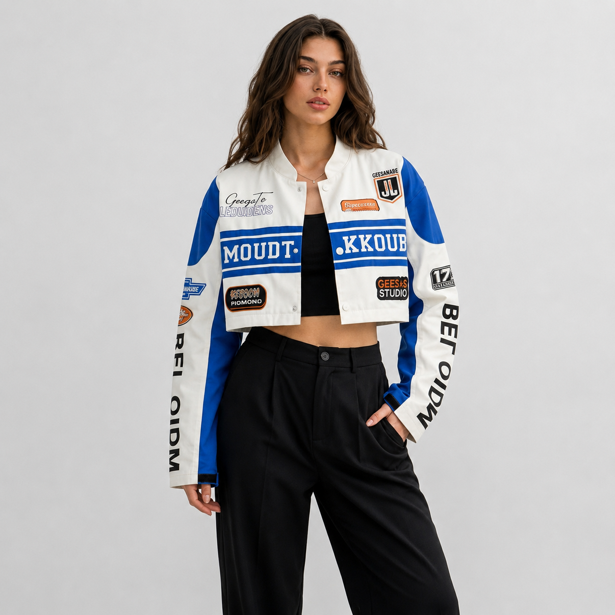 Retro Detachable Varsity Jacket, Unisex