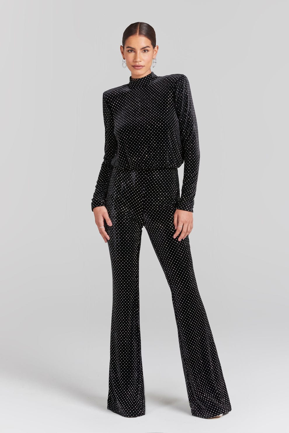 Crystal Patterned Luna Jumpsuit