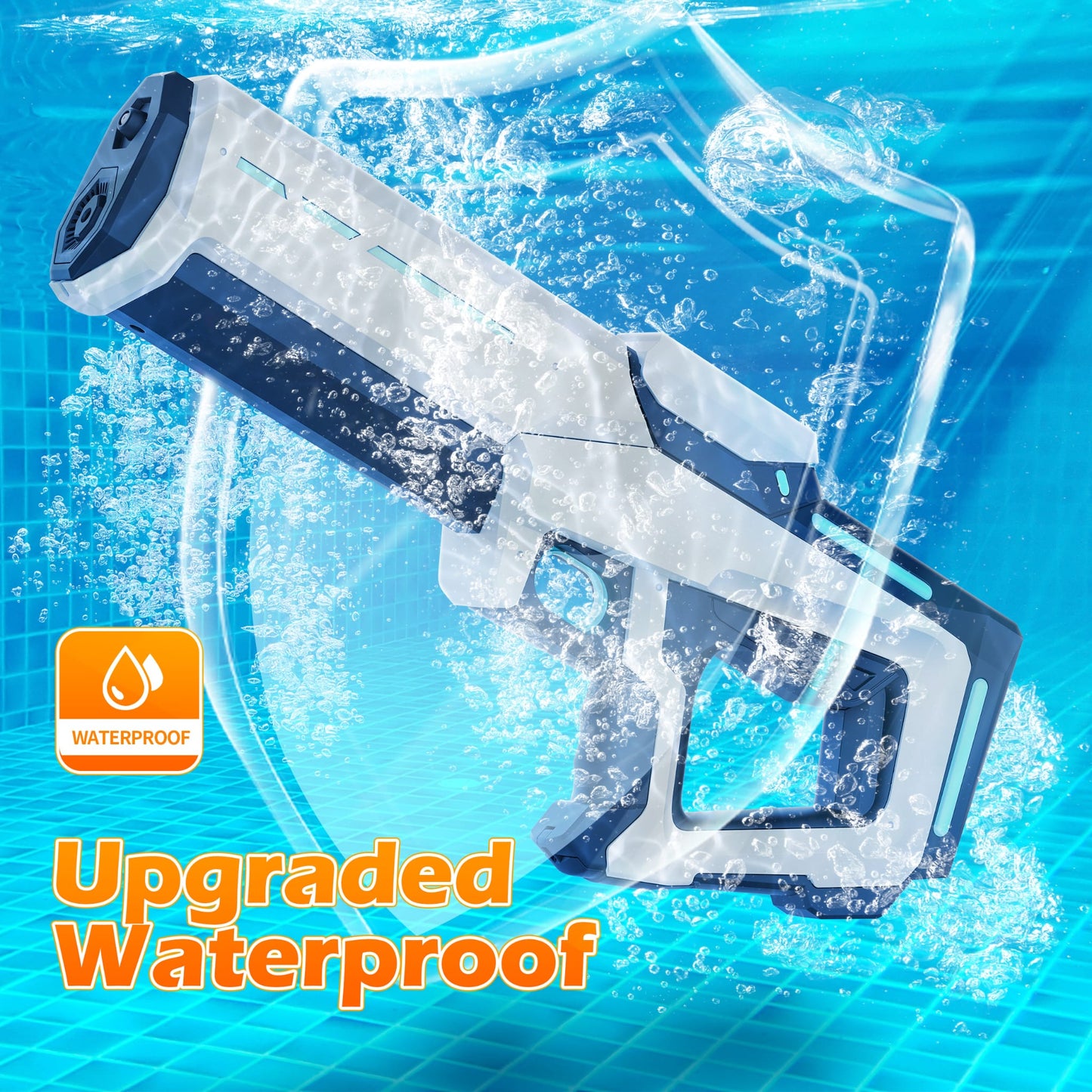 Automatic Water-Absorbing Electric Water Gun for Kids & Adults