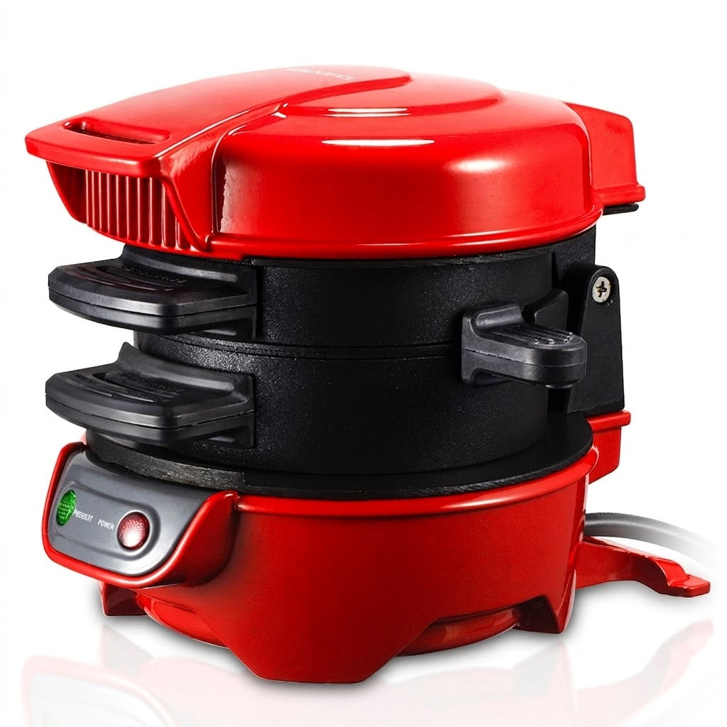 RAF 3-in-1 Stainless Steel Burger & Breakfast Sandwich Maker