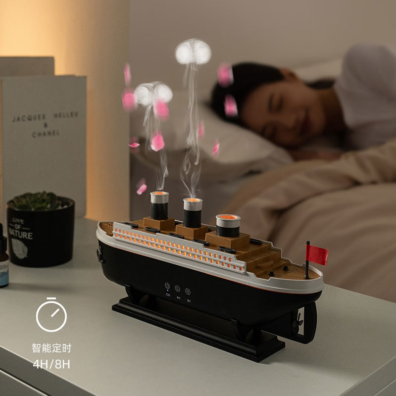 Titanic Air Humidifier & Essential Oil Aroma Diffuser with Remote Control