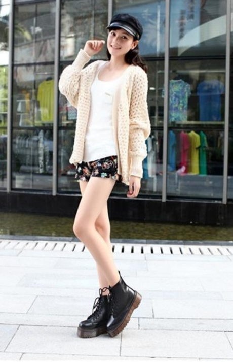 Women's Platform Combat Boots