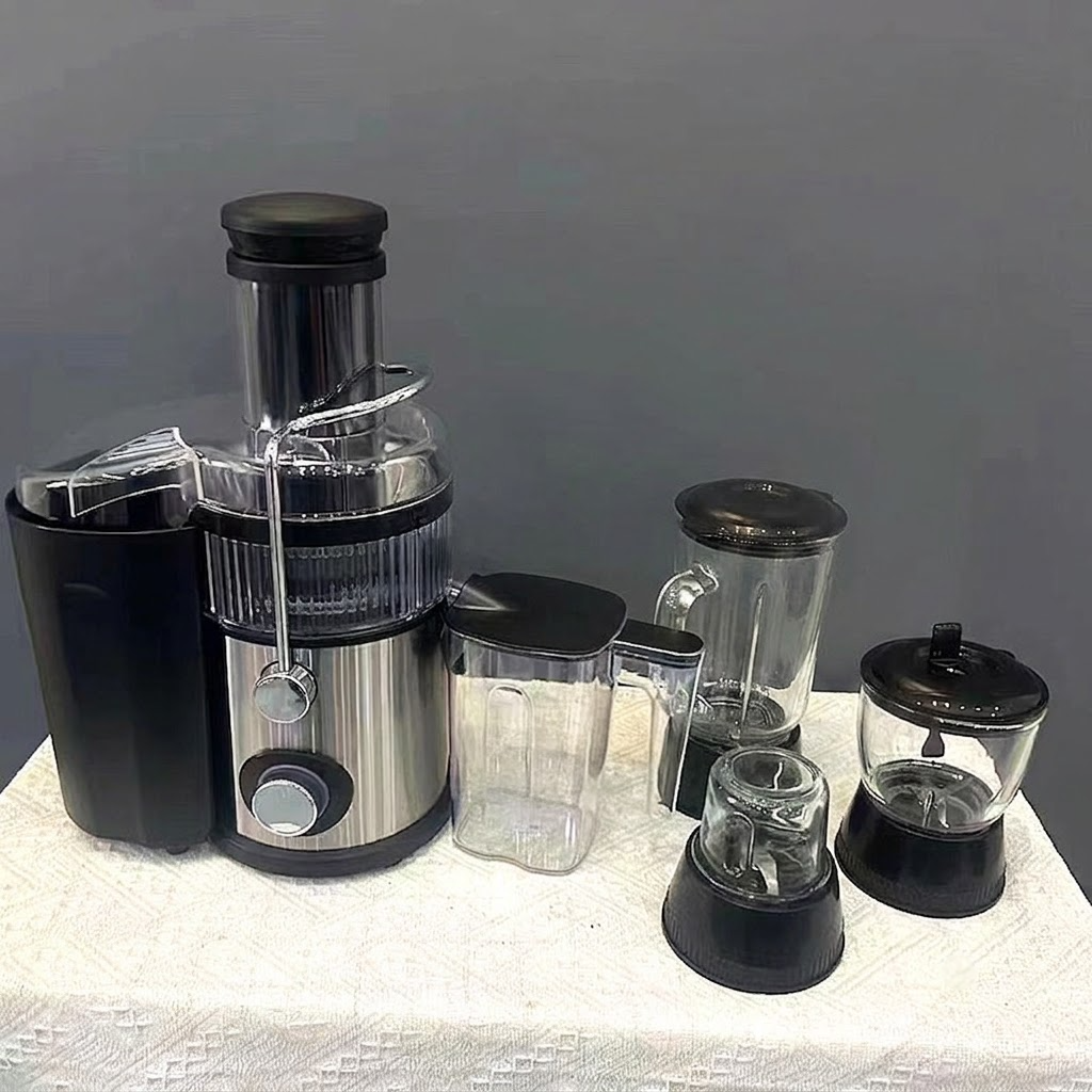 4-in-1 Multifunction Food Processor – Juicer, Blender, Grinder & Chopper