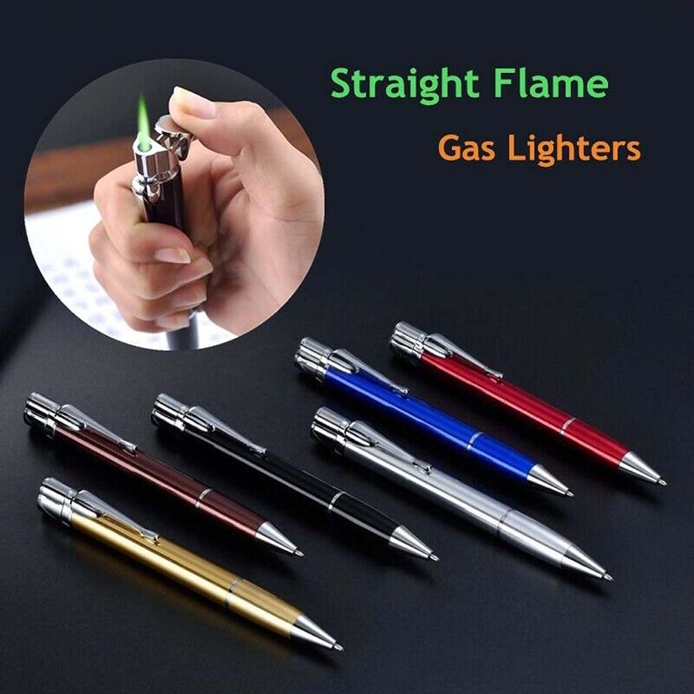 Metal Business Signature Pen with Windproof Lighter