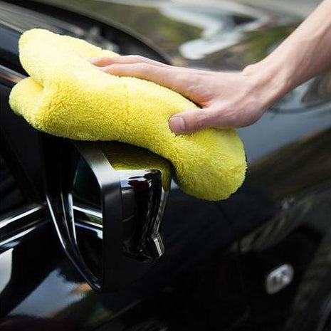 Double-Sided Microfiber Car Cleaning Towel