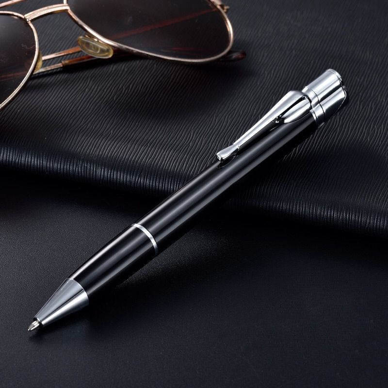 Metal Business Signature Pen with Windproof Lighter