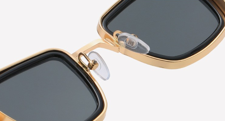 Unisex Polarized Thick-Edged Square Sunglasses