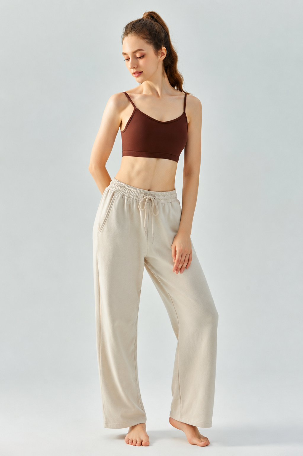 Seamless Low-Back Cami-Style Bralette