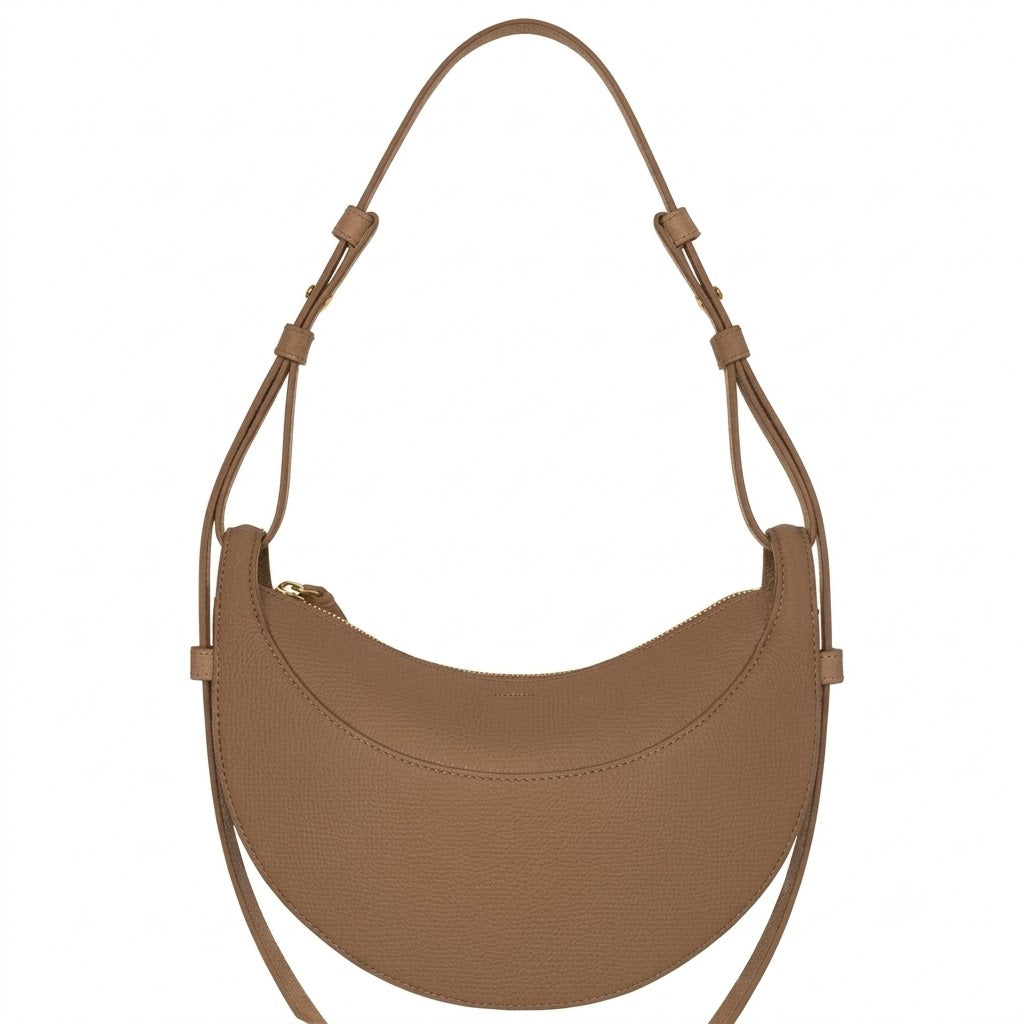 Polène Numéro Dix Shoulder Bag – Genuine Cowhide Leather