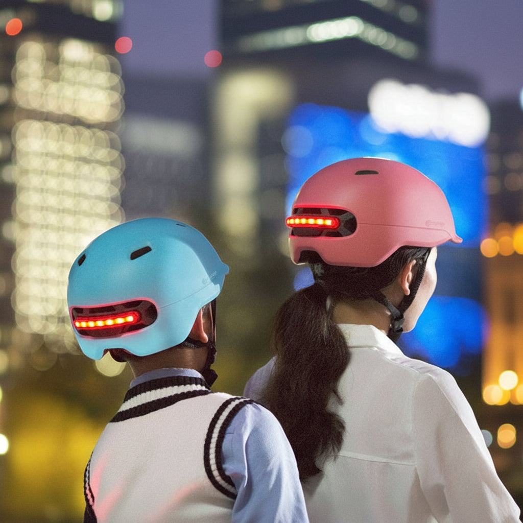 Smart Bike Helmet with LED Lights
