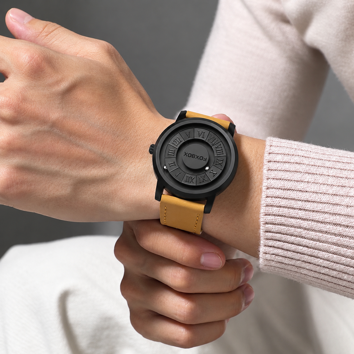 FOXBOX Magnetic Ball Quartz Watch