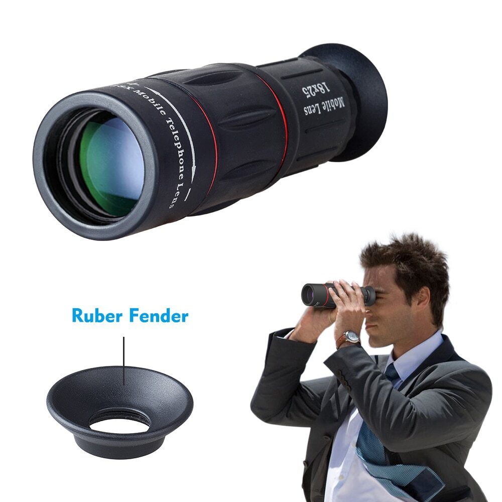 Universal 18x Optical Zoom Telephoto Lens Kit, Mobile Phone Telescope