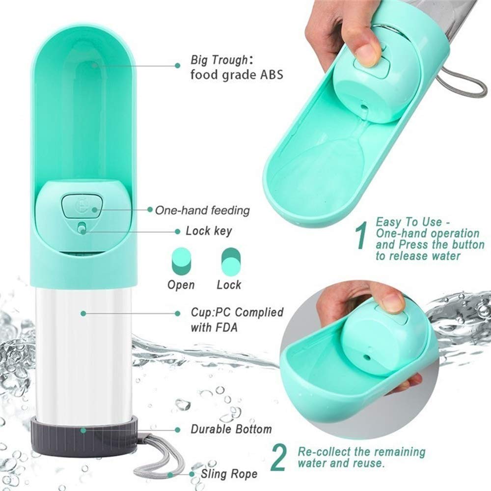 Portable Dog Water Bottle with Filter