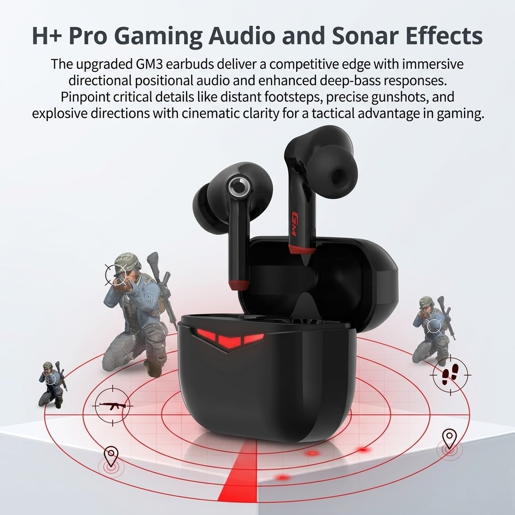 EDIFIER Hecate GM3 Pro TWS Gaming Earbuds