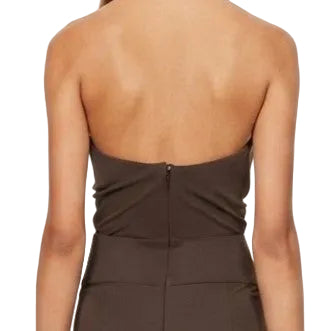 Cut-Out Twist-Front Maxi Dress