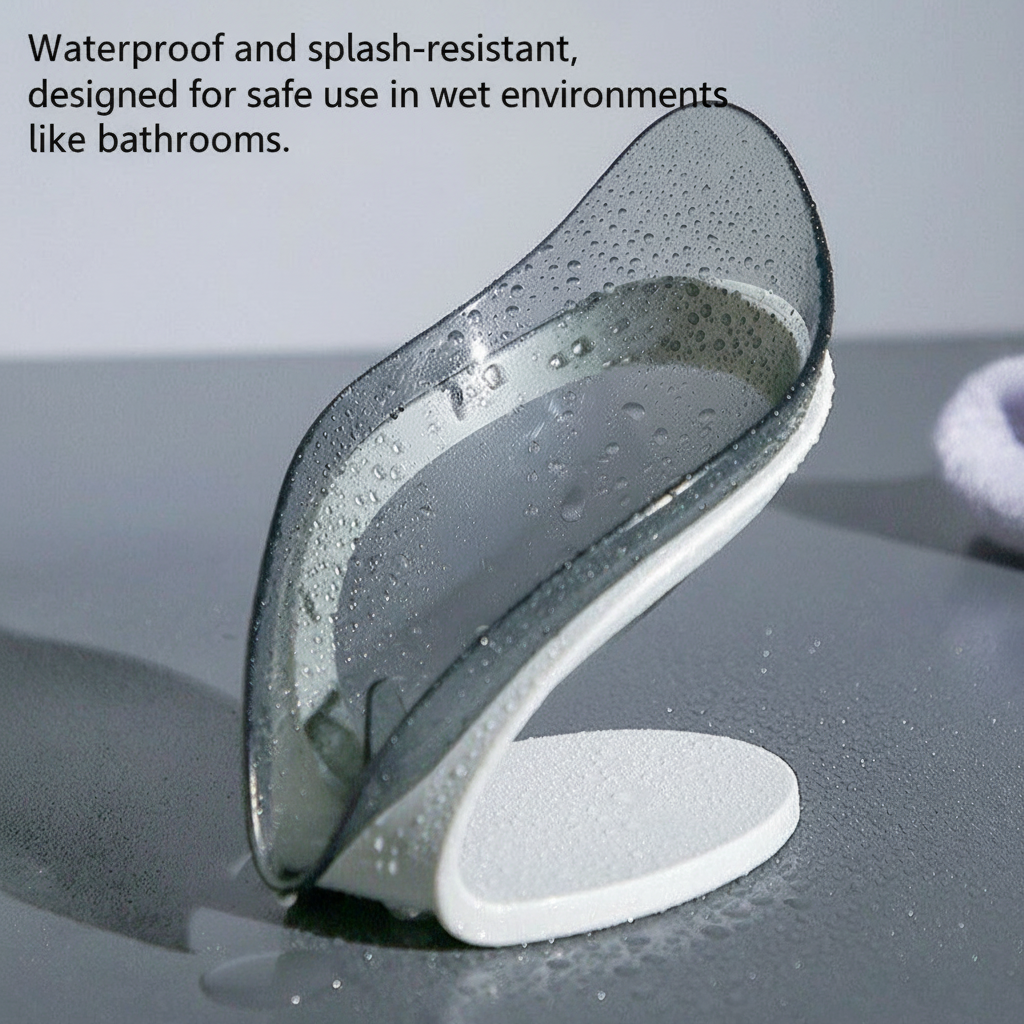 Leaf-Shaped Self-Draining  Soap Holder