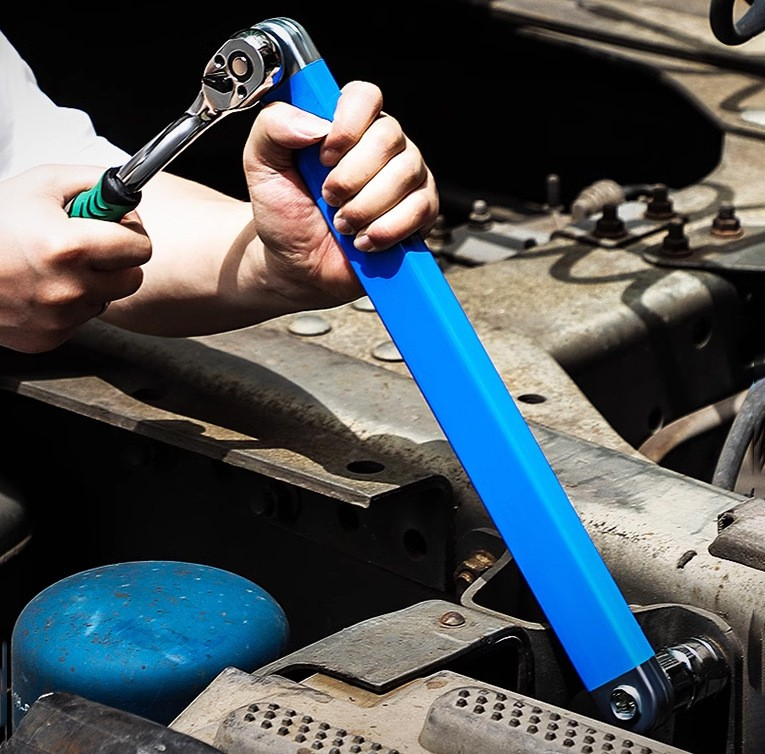 Universal Tight-Reach Extension Wrench – 1/4 and 3/8-inch