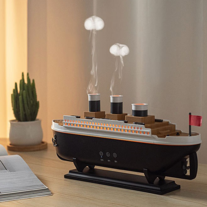 Titanic Air Humidifier & Essential Oil Aroma Diffuser with Remote Control