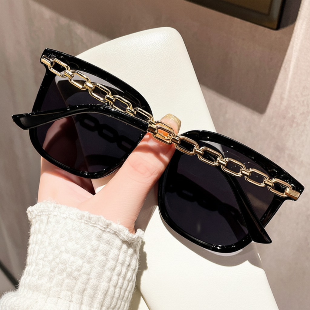 Oversized Square Sunglasses – Polarized