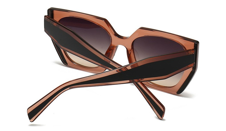 Oversized Square Cat-Eye Sunglasses