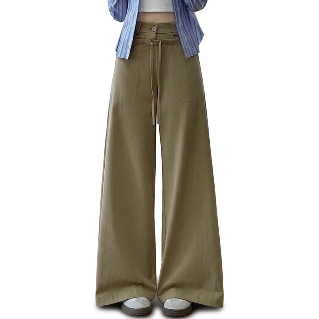 Women's Wide-Leg Cargo Pants