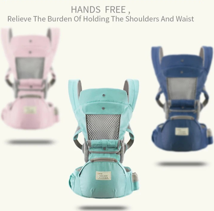 3-in-1 Ergonomic Baby Hip Seat Carrier
