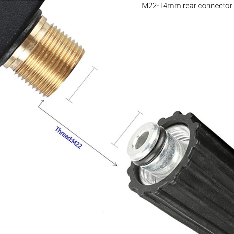 3,000 PSI High-Pressure Washer Gun Kit with Foam Cannon –  1/4-inch Quick Connect