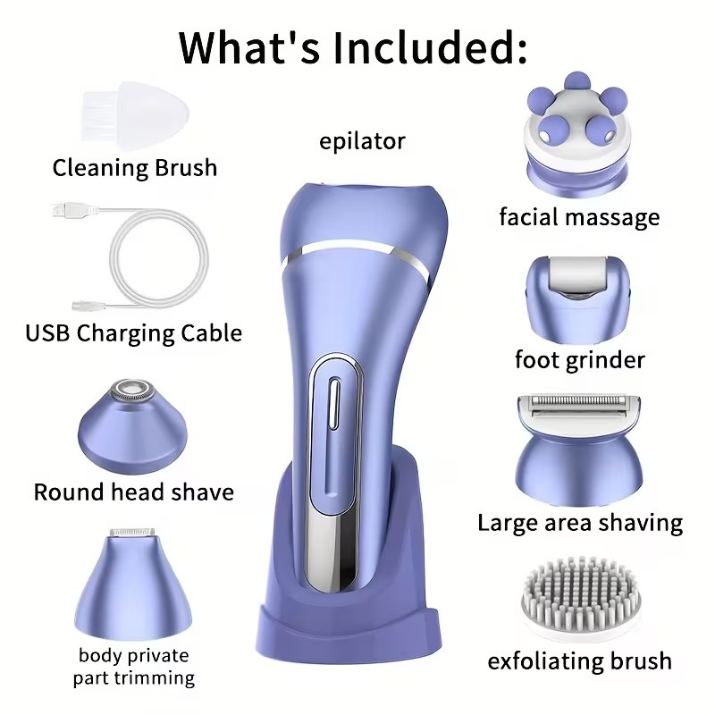 7-in-1 Multifunctional Electric Hair Removal Kit