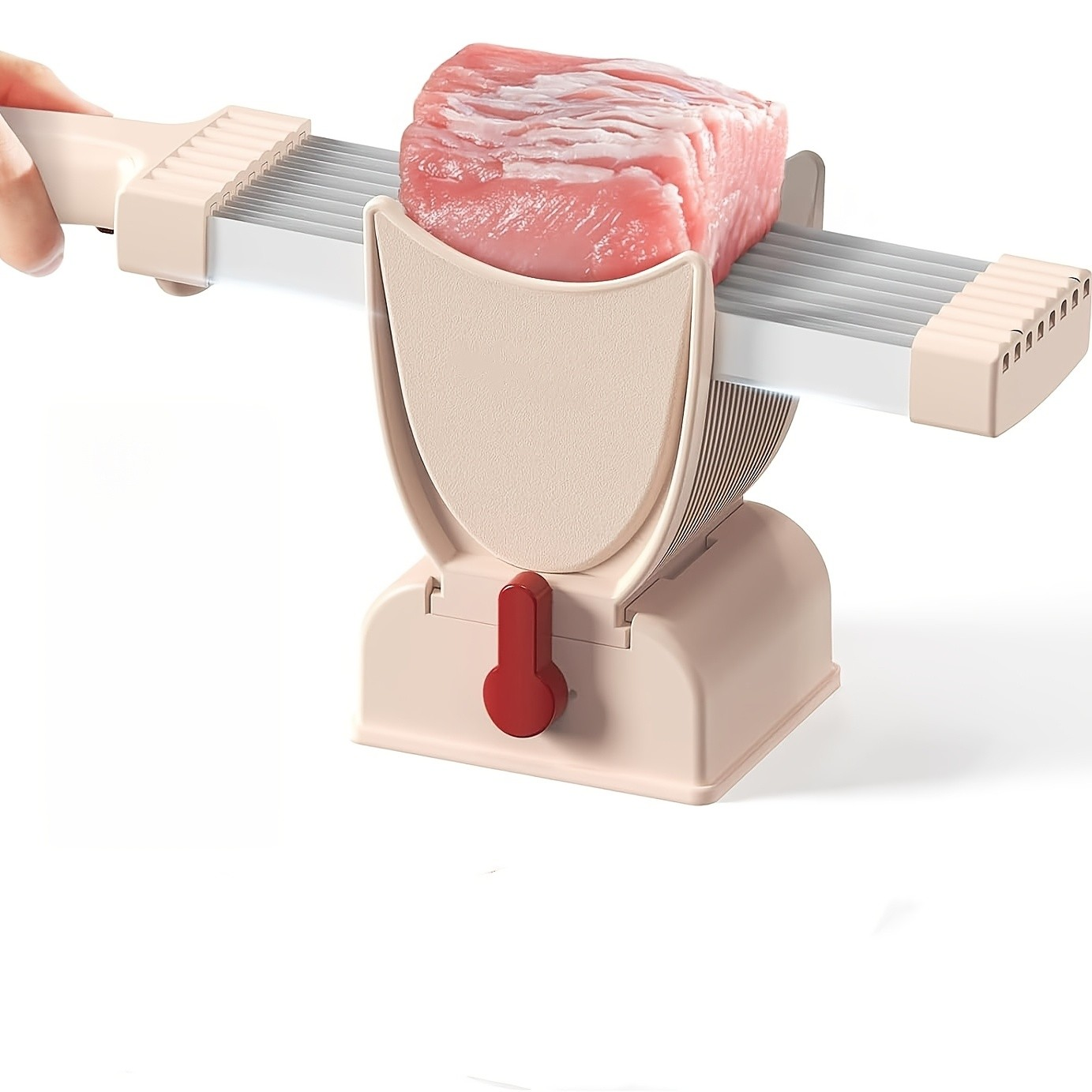 Stainless Steel Fresh Meat Slicer for Meat, Cheese, Vegetable