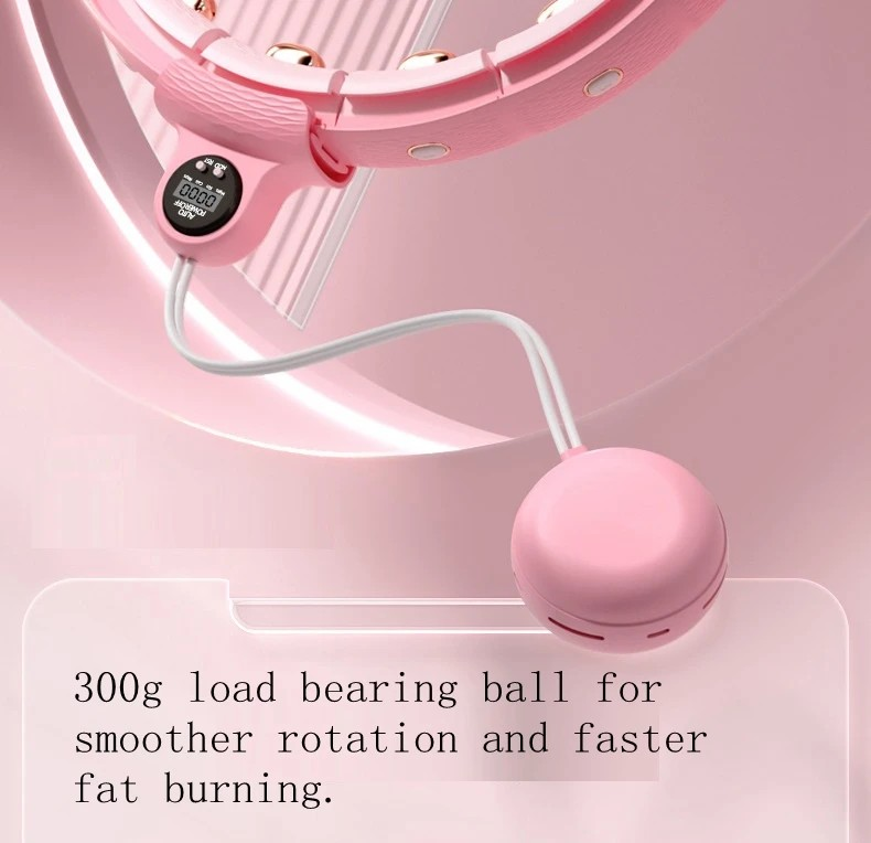 Smart Weighted Hula Hoop with Digital Counter Display