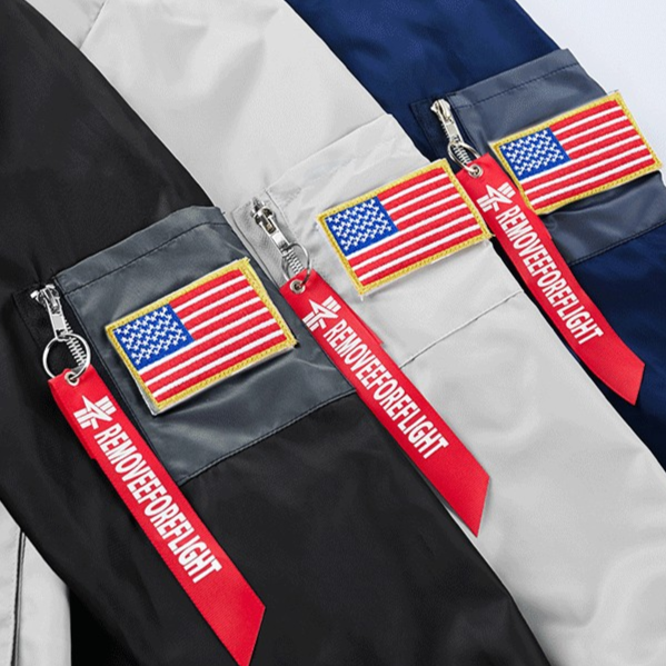 NASA Print Bomber Jacket