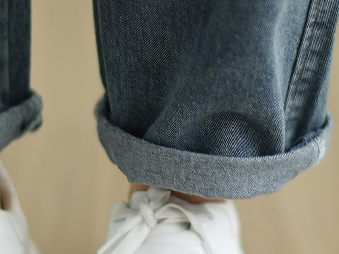 Patchwork Denim Bib Overalls