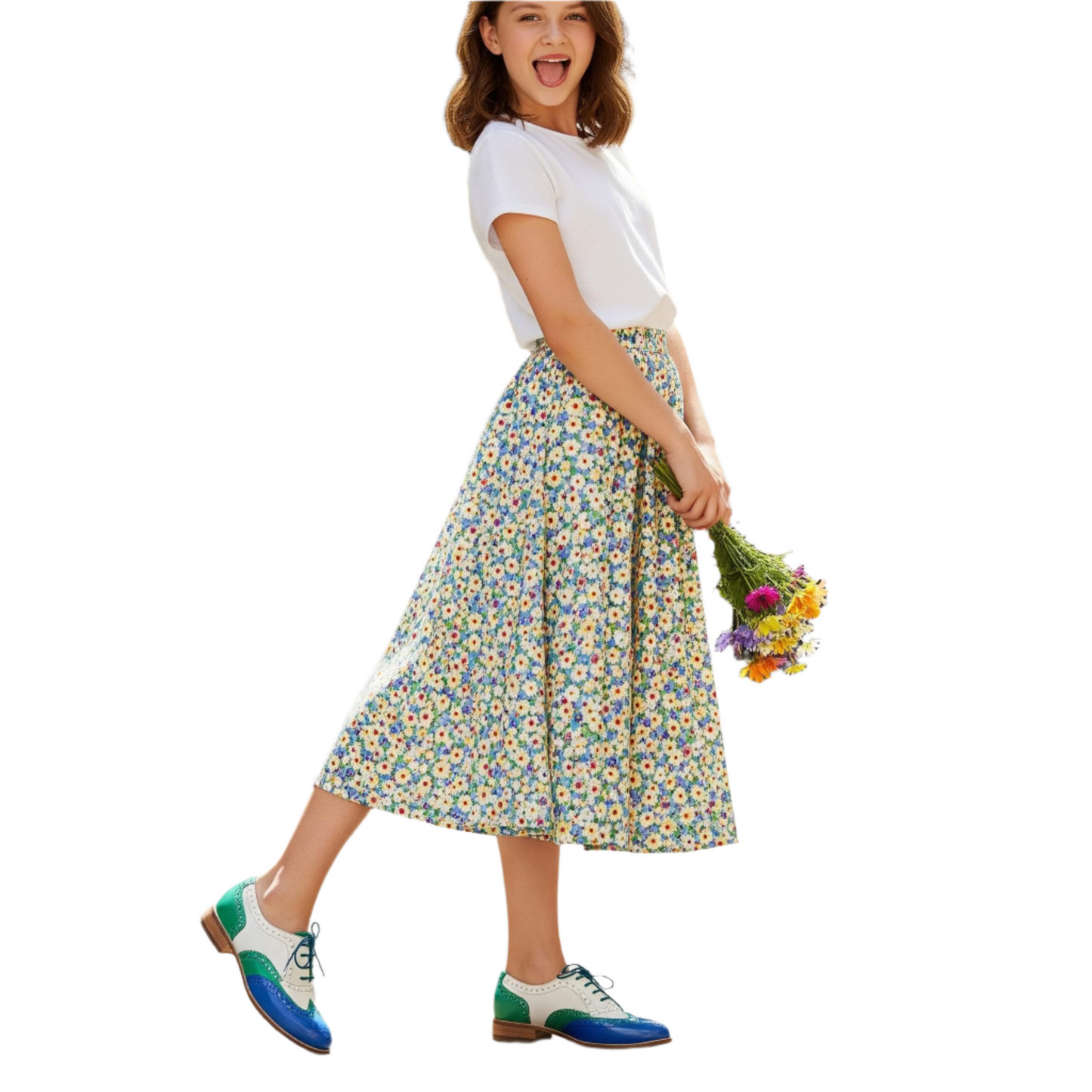 Women's Colorful Oxford Shoes