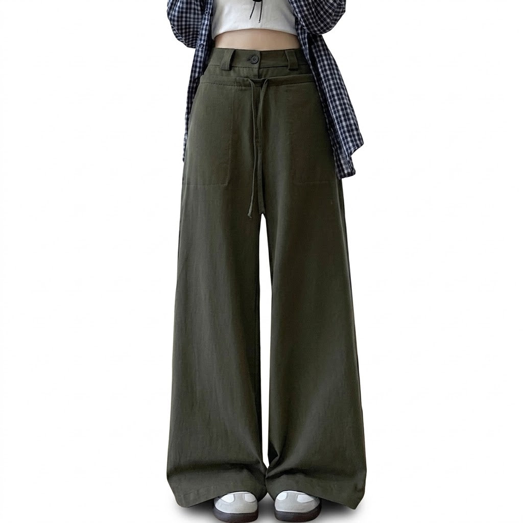 Women's Wide-Leg Cargo Pants