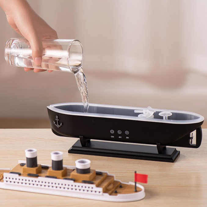 Titanic Air Humidifier & Essential Oil Aroma Diffuser with Remote Control
