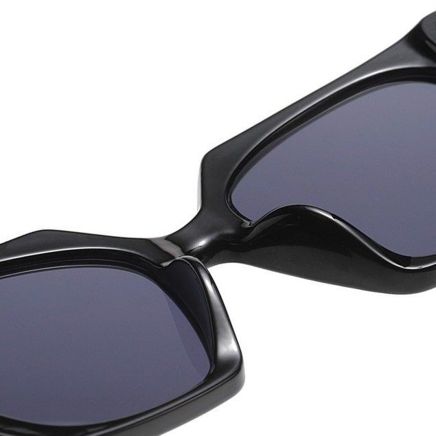 Oversized Square Cat-Eye Sunglasses