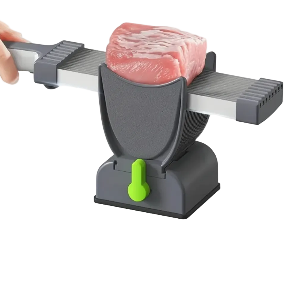 Stainless Steel Fresh Meat Slicer for Meat, Cheese, Vegetable