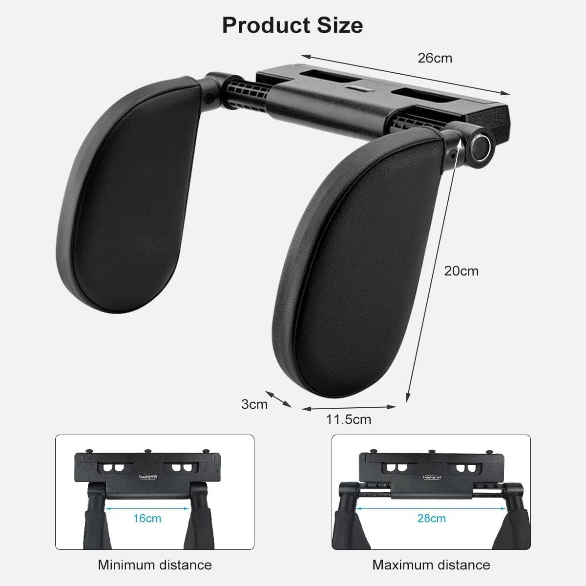 Adjustable Car Seat Headrest Pillow