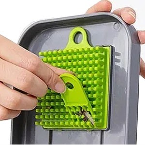 22-in-1 Multifunctional Vegetable Chopper and Slicer with Strainer & Storage Container