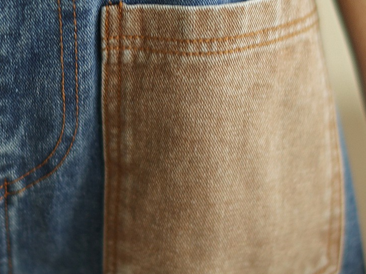 Patchwork Denim Bib Overalls