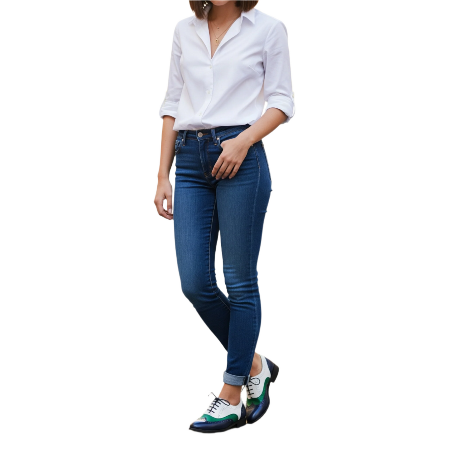 Women's Colorful Oxford Shoes