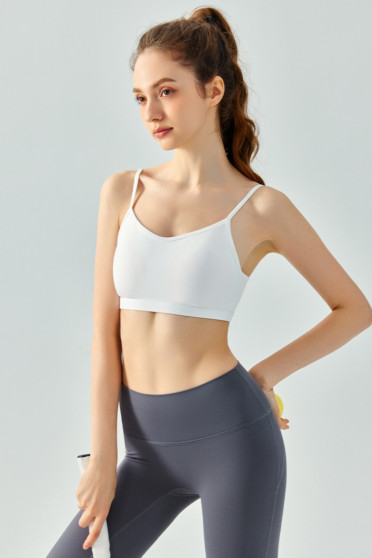 Seamless Low-Back Cami-Style Bralette