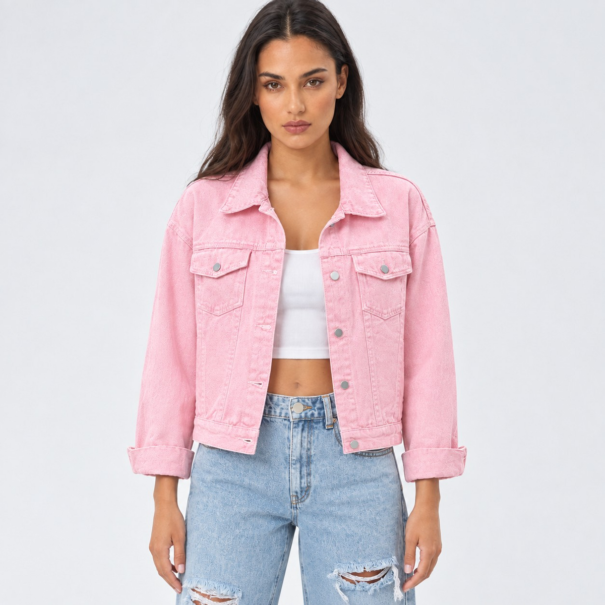 Women's Boxy Denim Jacket
