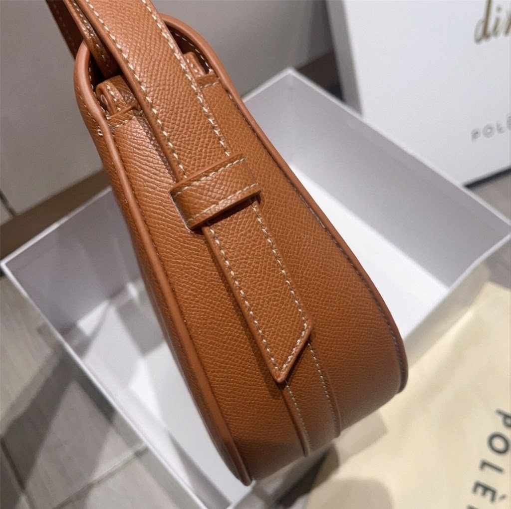 Polène Numéro Dix Shoulder Bag – Genuine Cowhide Leather