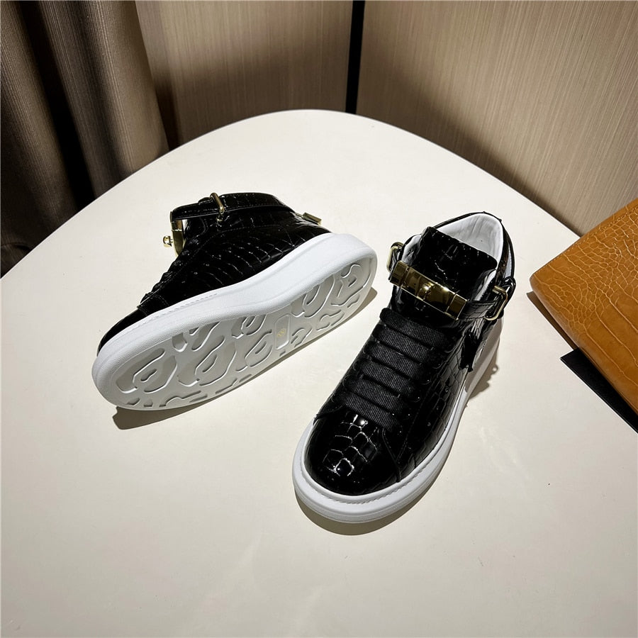 Men's Sovereign High-Top – Glossy Black