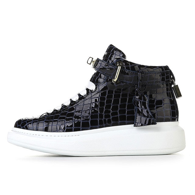 Men's Sovereign High-Top – Glossy Blue
