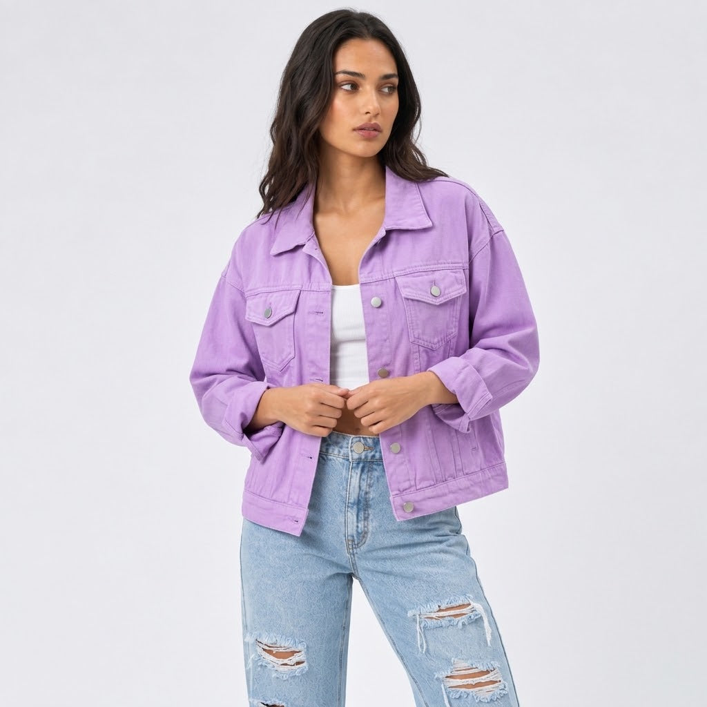 Women's Boxy Denim Jacket